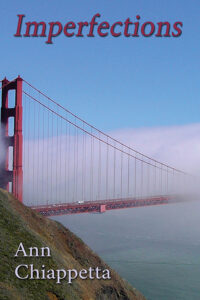 The Golden Gate Bridge with fog over the ocean. The title of the book is at the top.